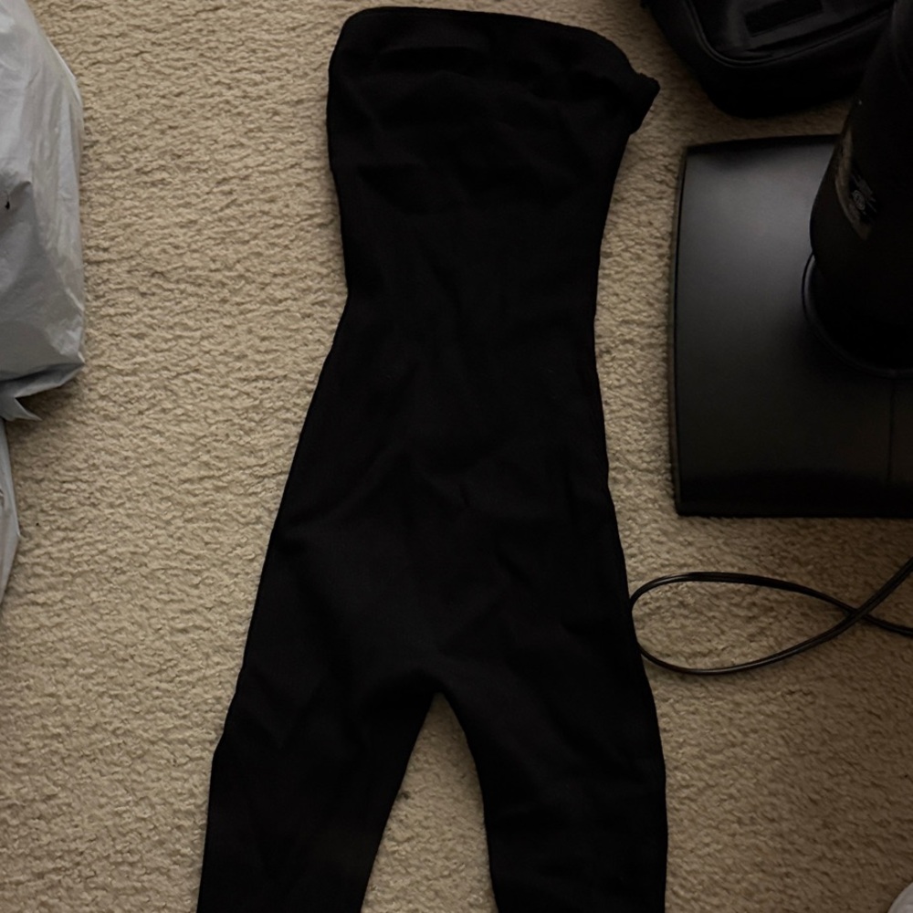 Fashion Nova Elegant Black Strapless Jumpsuit - Picture 1 of 1